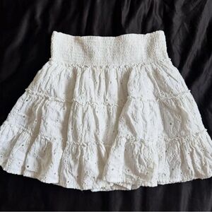 Abercrombie White Skirt